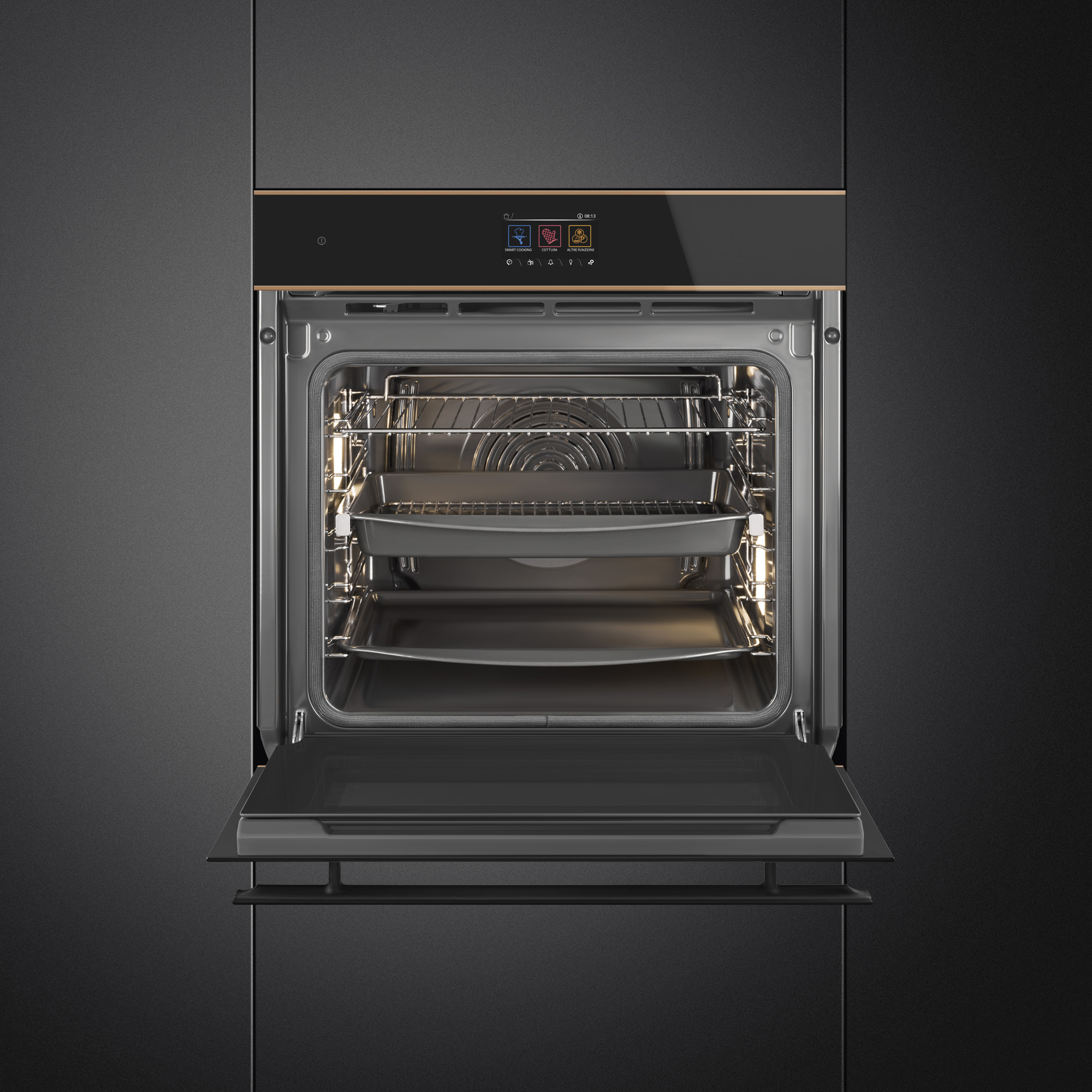 60 cm Dolce Stil Novo Pyrolytic self-Cleaning Oven 