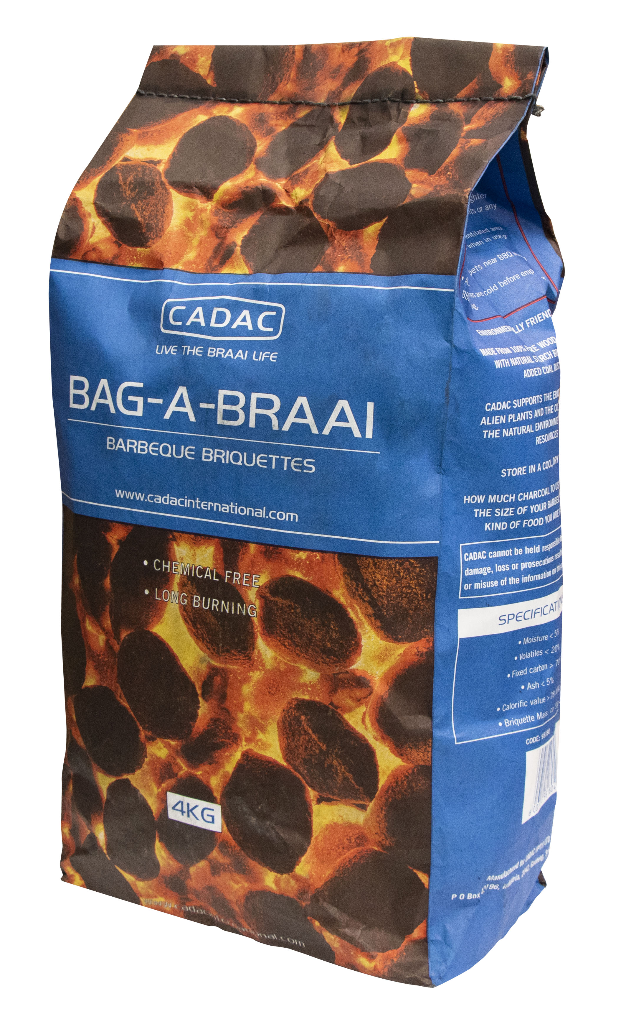 Bag-a-Braai charcoal briquette 