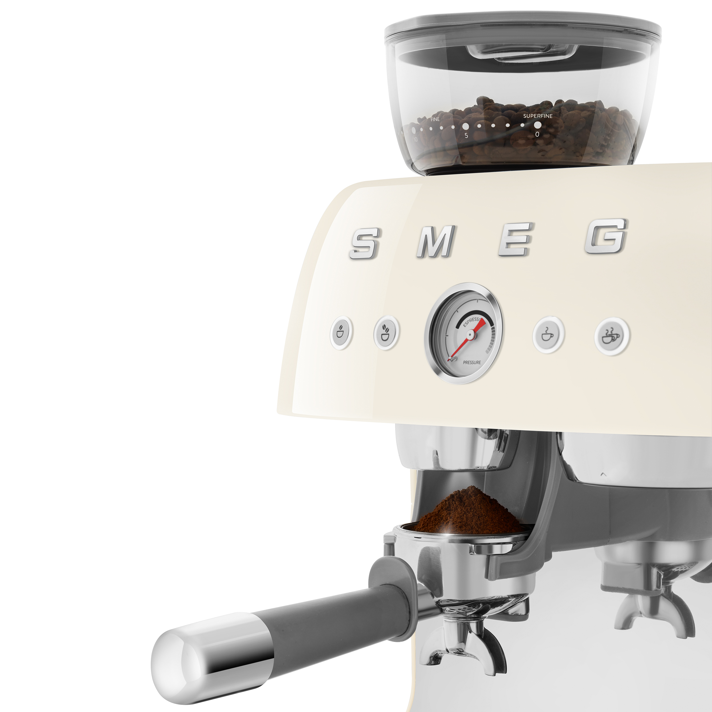 Espresso Coffee Machine With Grinder 
