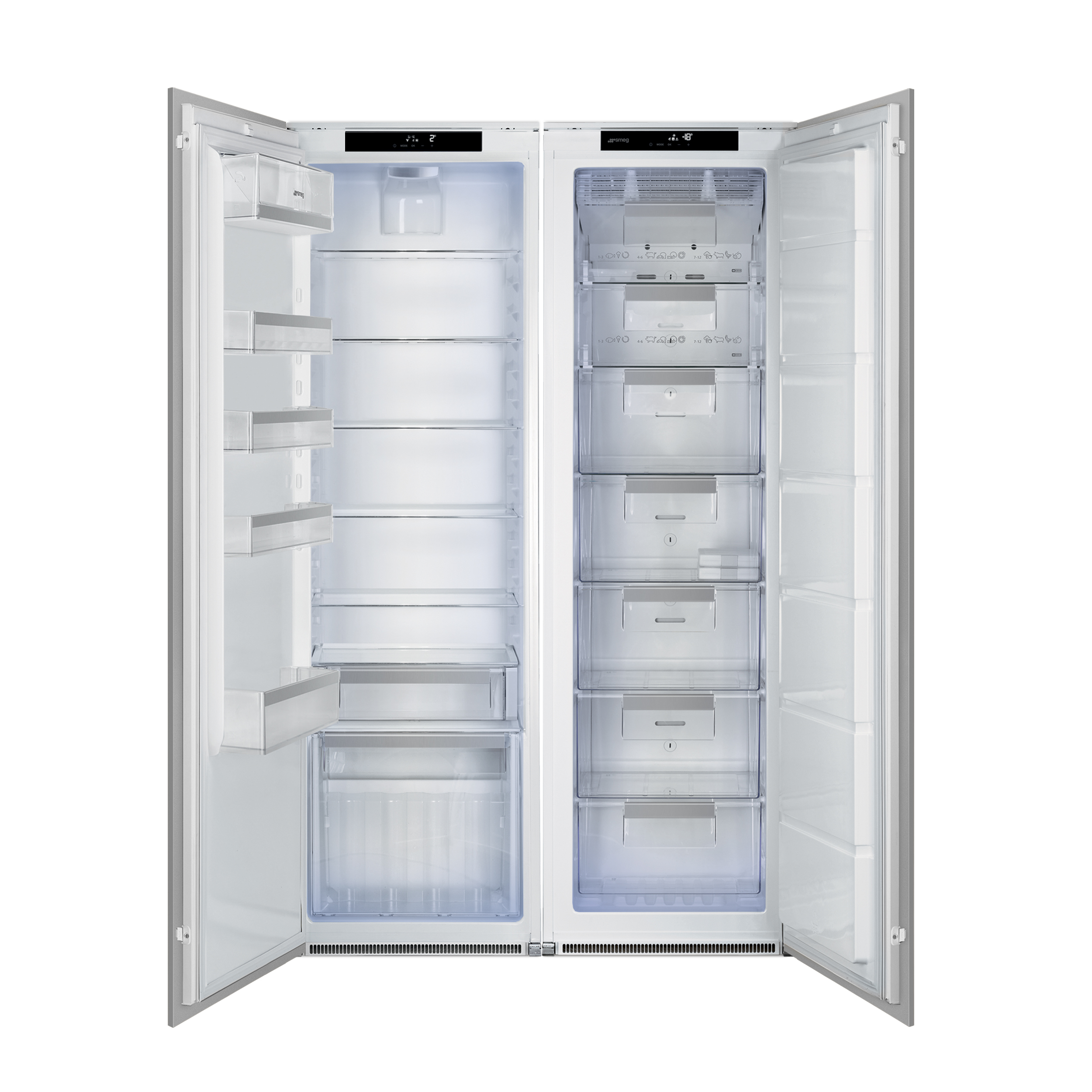 60cm Fridge & Freezer set