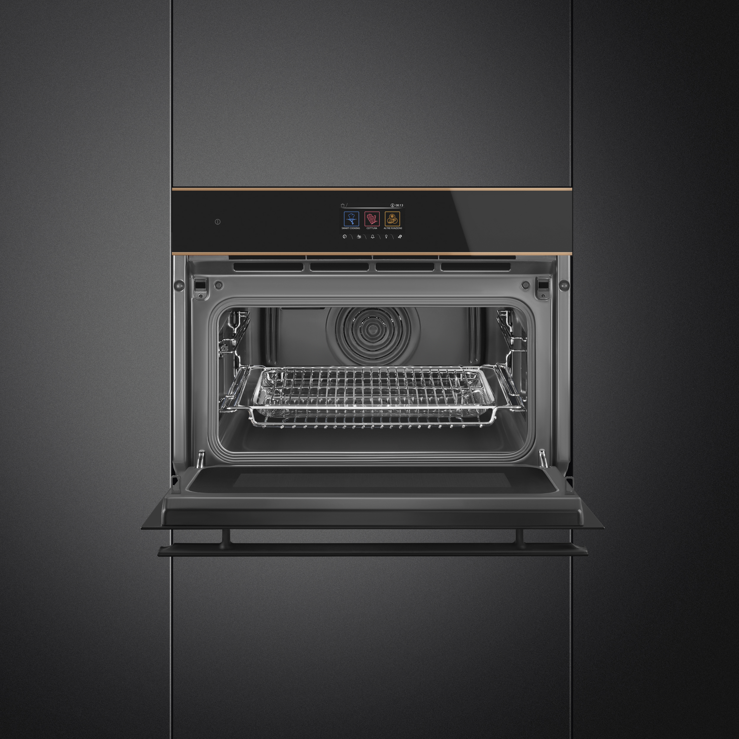 60x45 cm Dolce Stil Novo Compact Combination Microwave Oven 