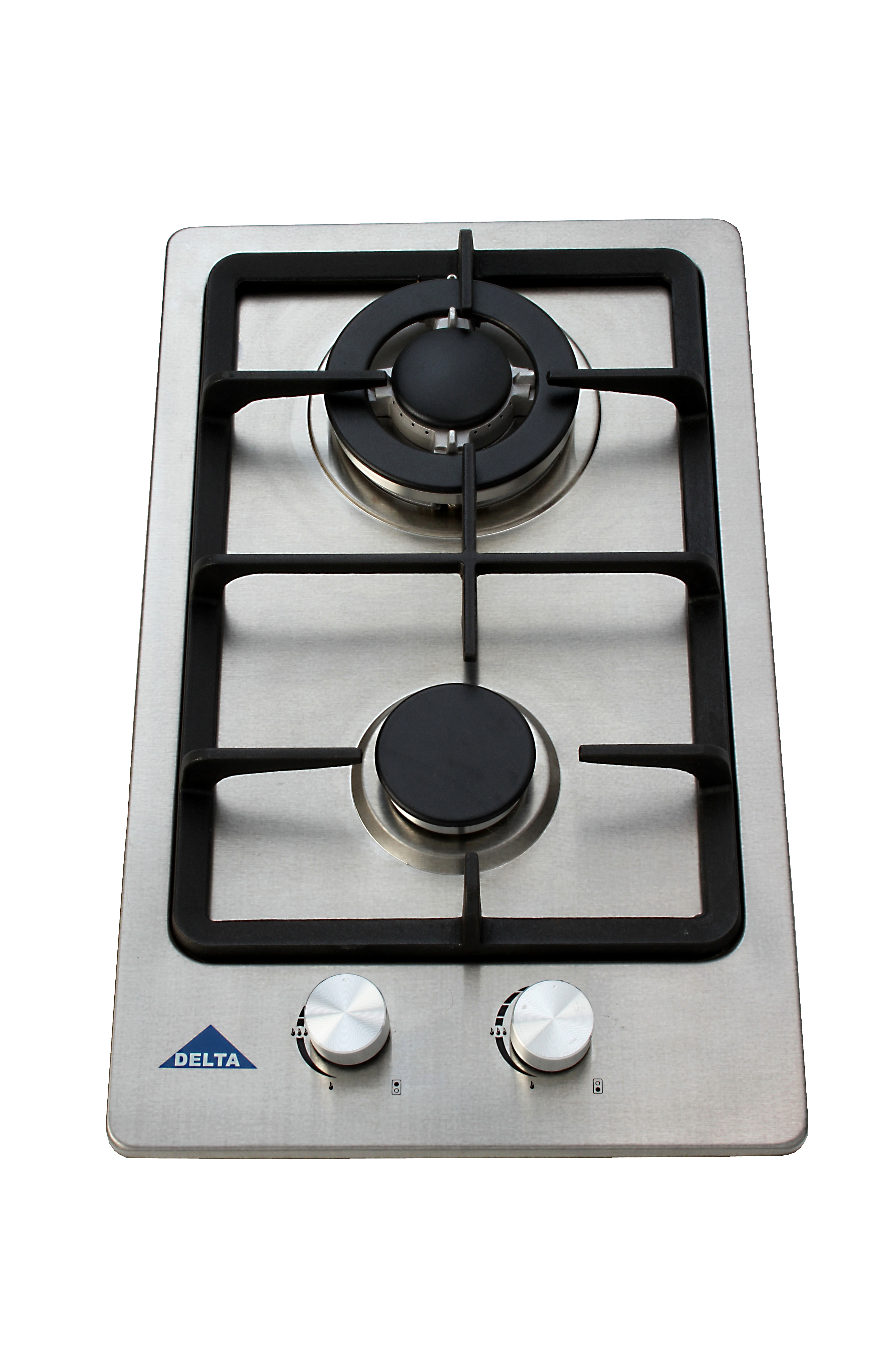 Delta 2 Burner Hob With Front Knobs 