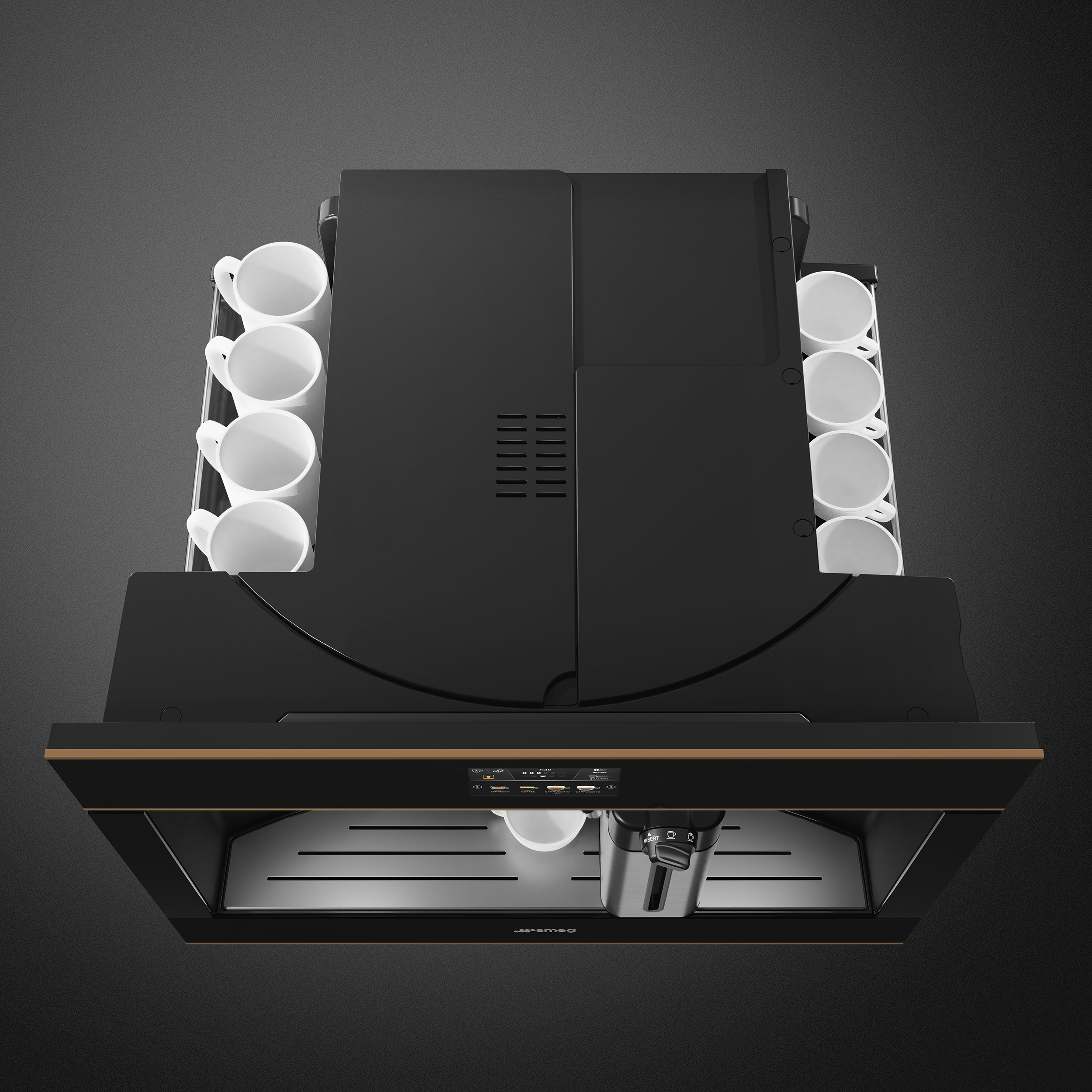 60x45 cm Dolce Stil Novo Compact Coffee Machine 