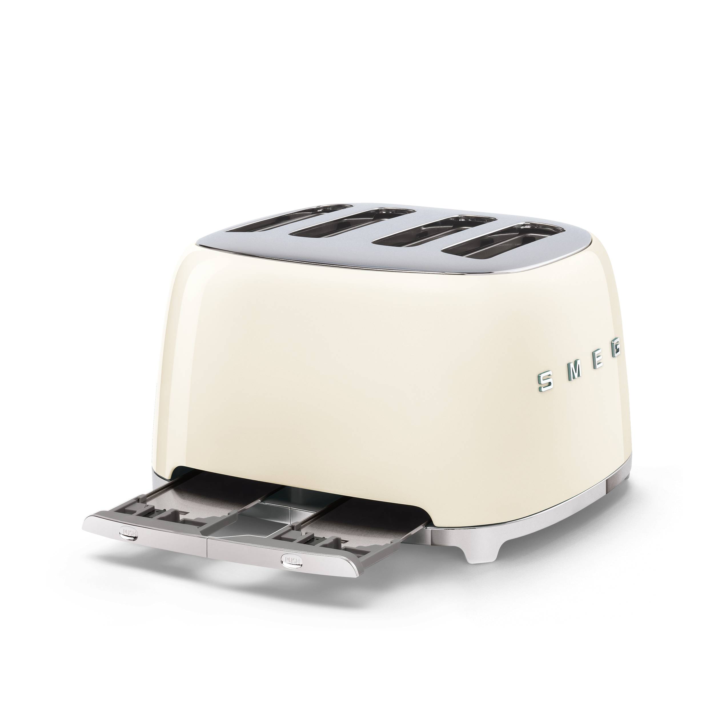 Smeg 50's Style Retro 4 Slice Square Toaster