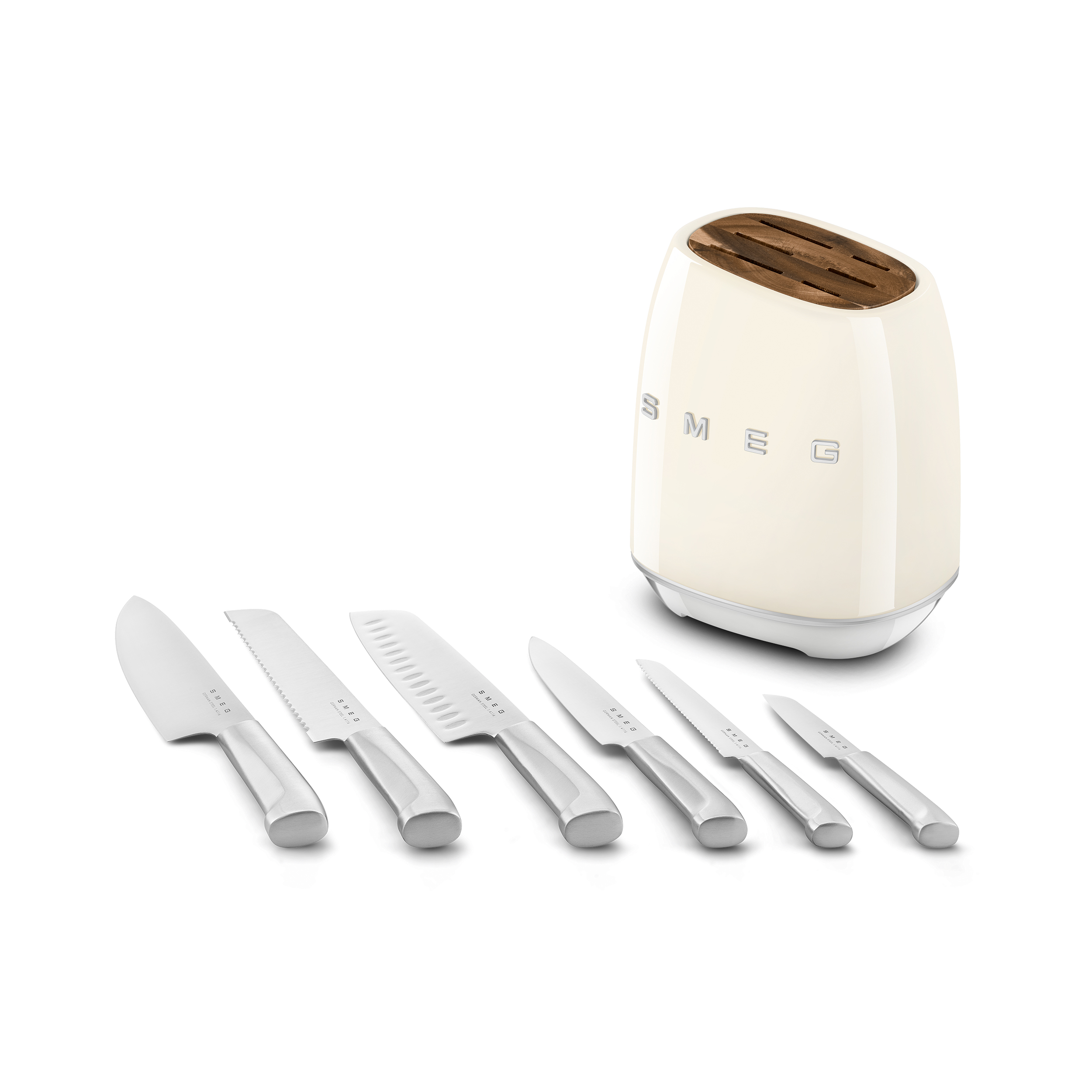 Retro Knife Block Set 