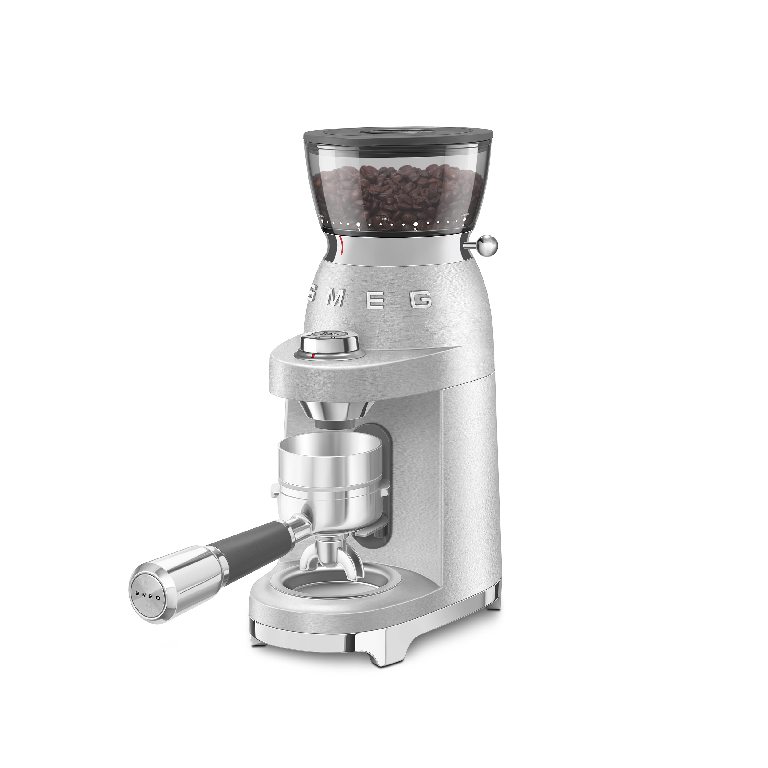 Coffee Grinder In Aluminium Finish 