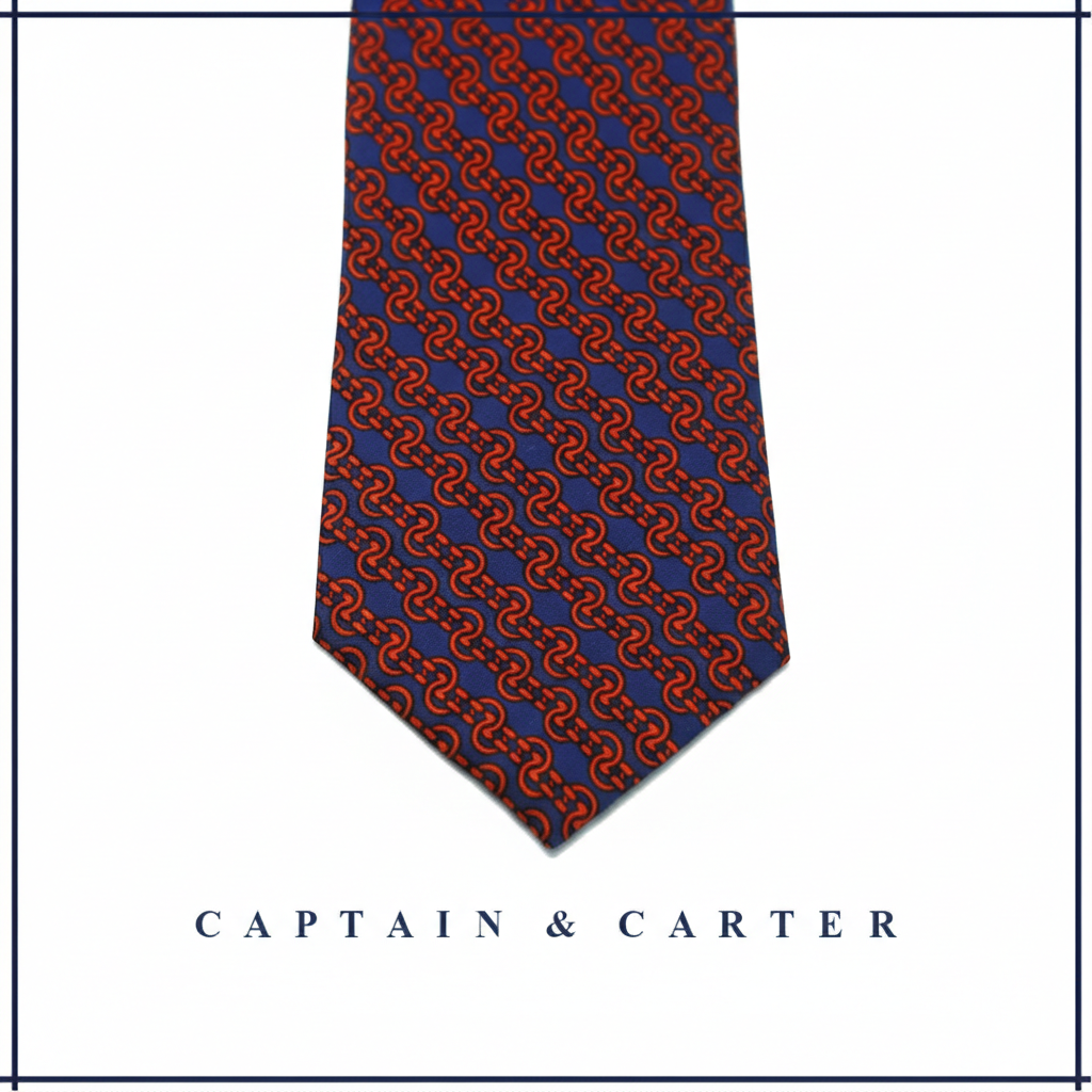 The Cobalt Weave Necktie