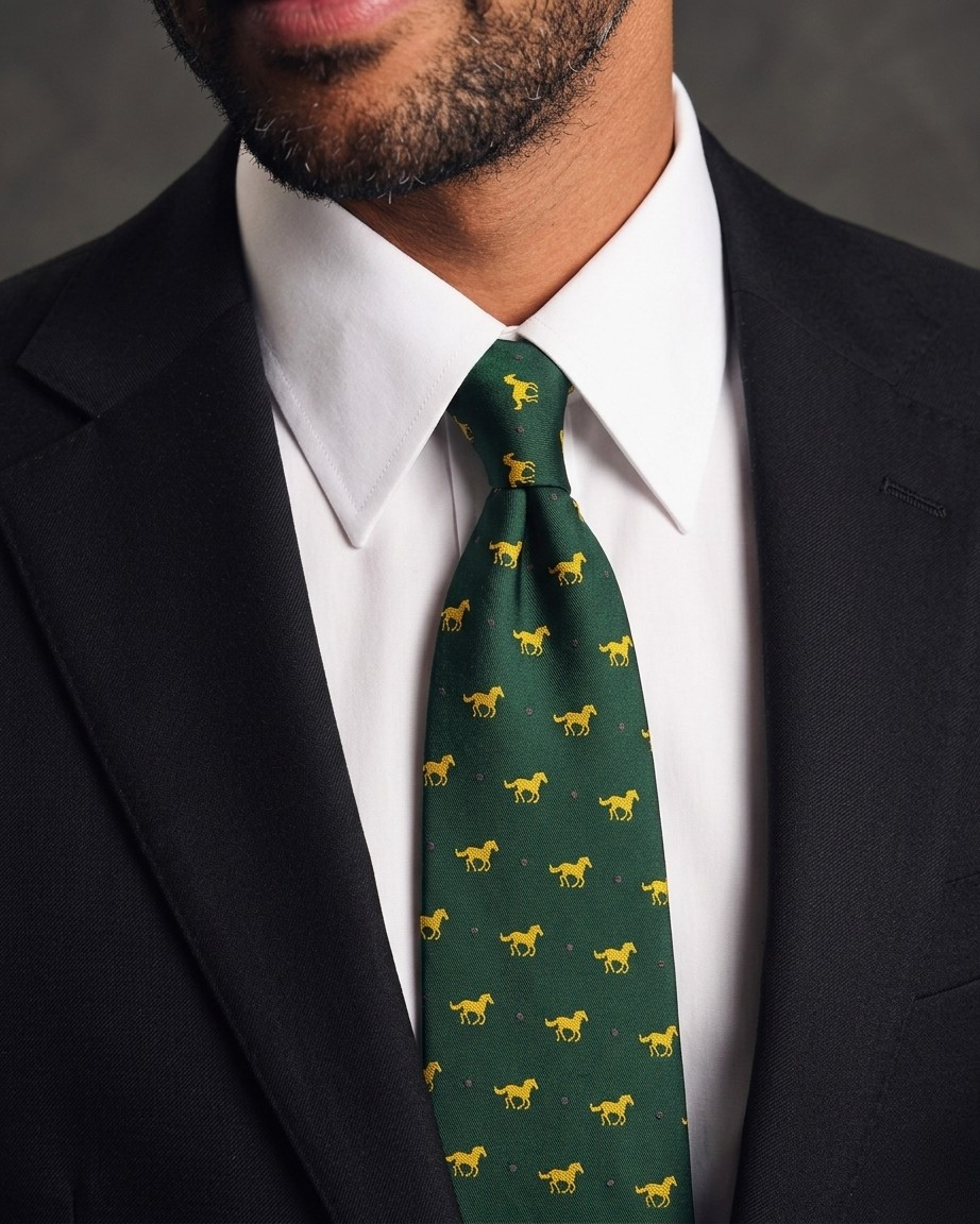 The Noble Gallopers Necktie | Signature Collection
