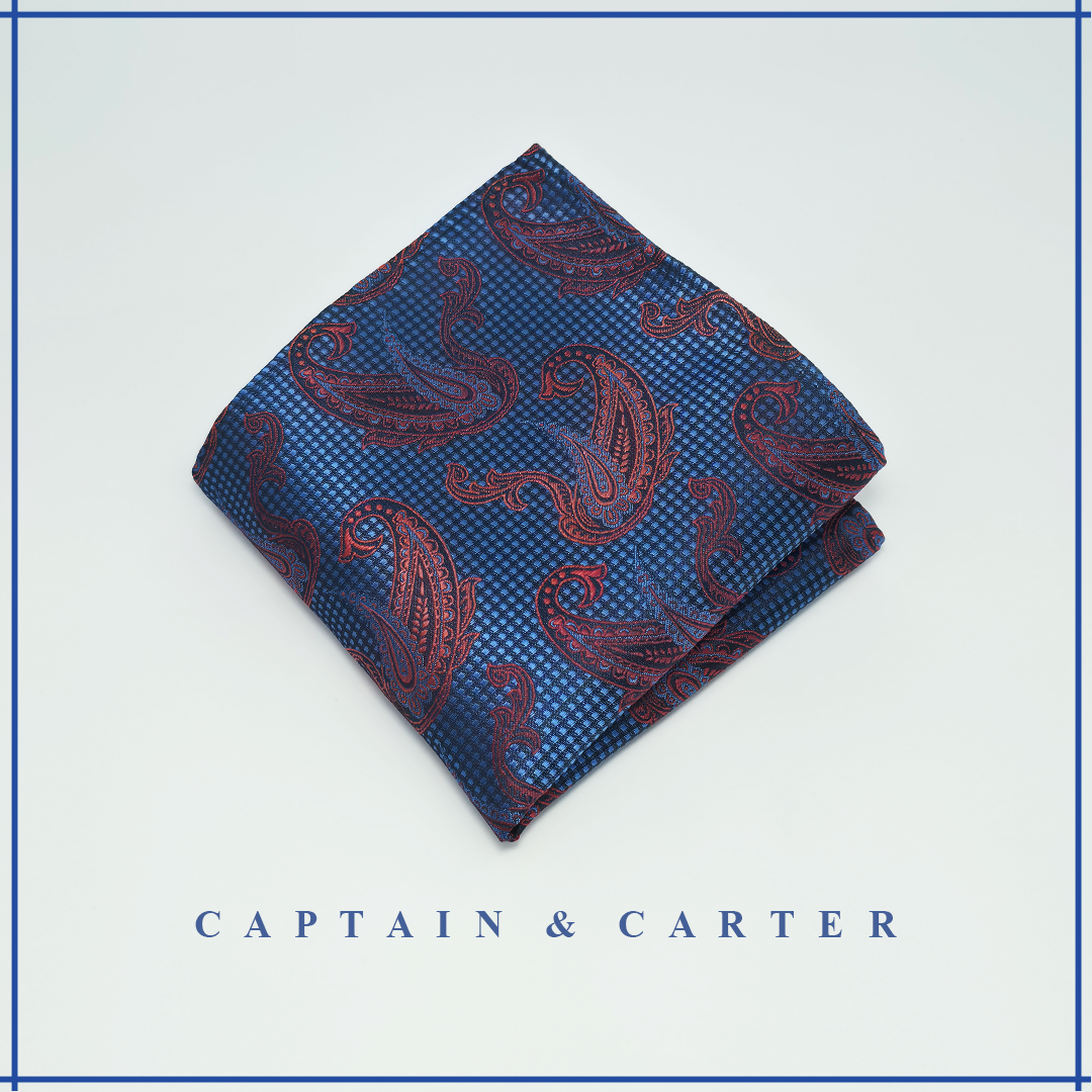 Royal Paisley Pocket Square