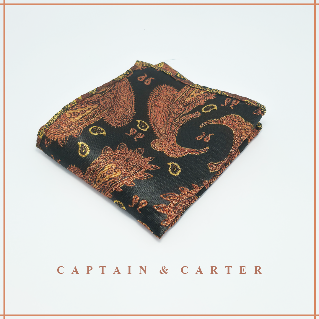 Sultan's Treasure Pocket Square