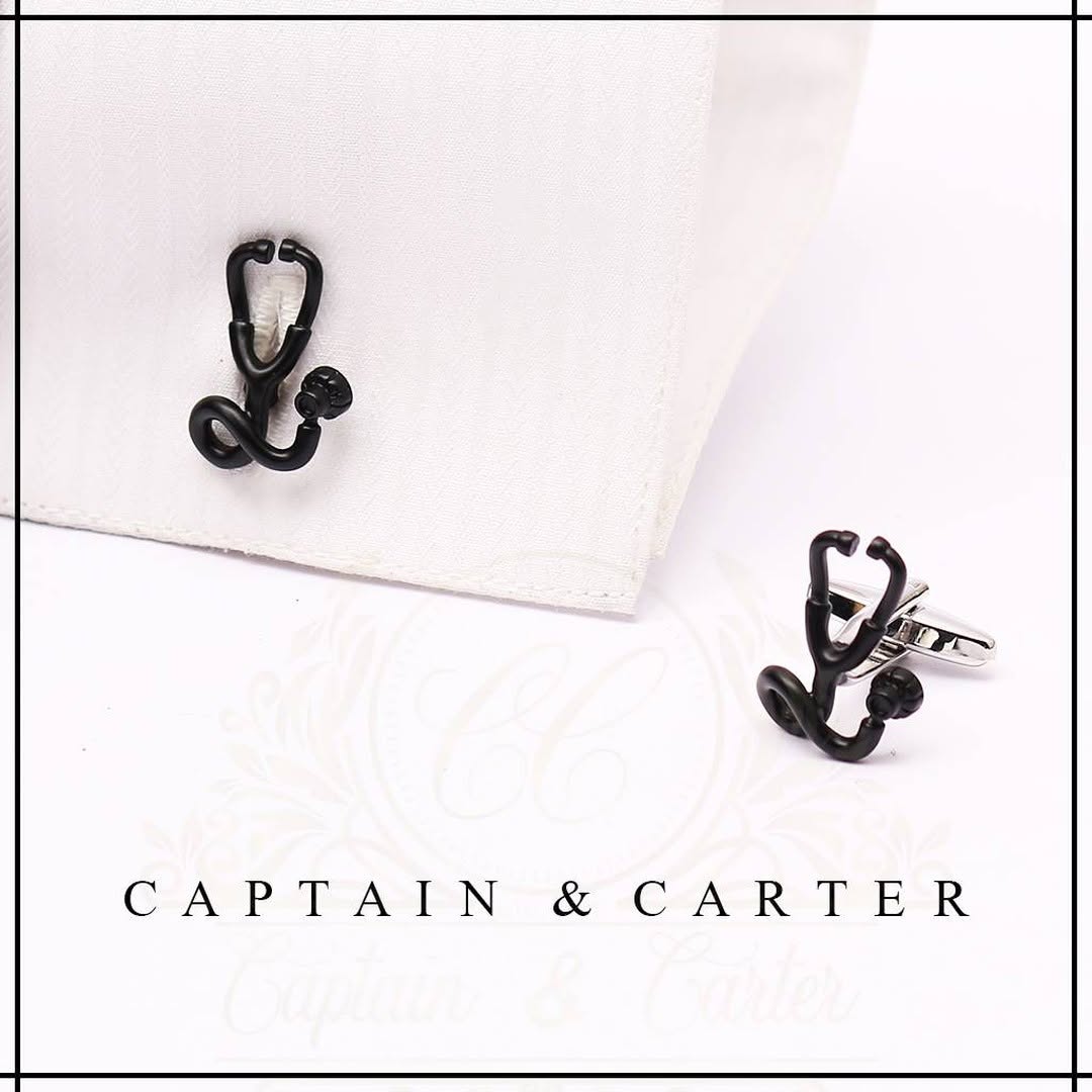 Stethoscope Cufflinks