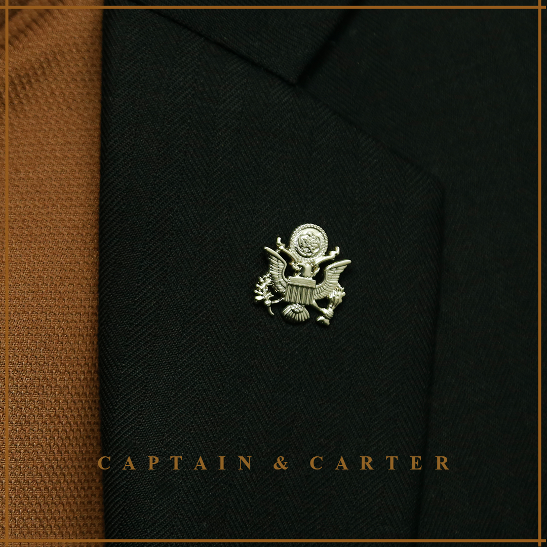 Statesman's Crest Lapel Pin