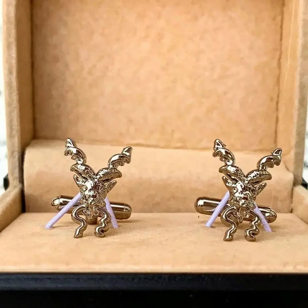 Silver Markhor Cufflinks