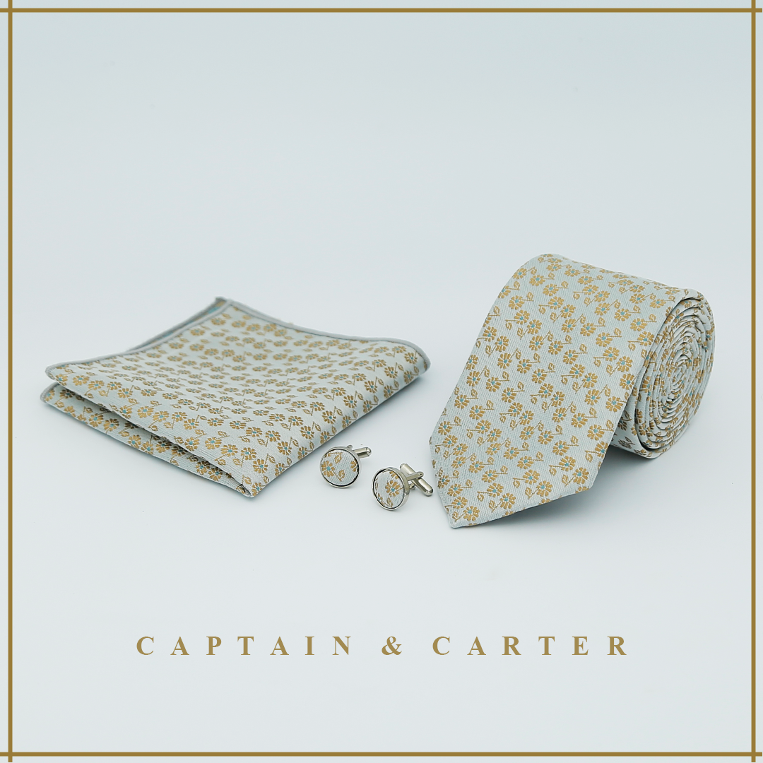 The Golden Haze Necktie Set