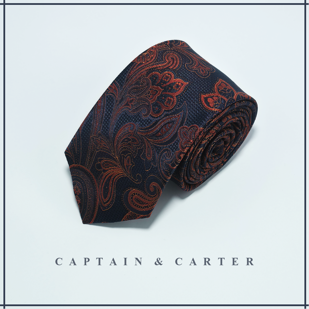 Midnight Red Wine Necktie