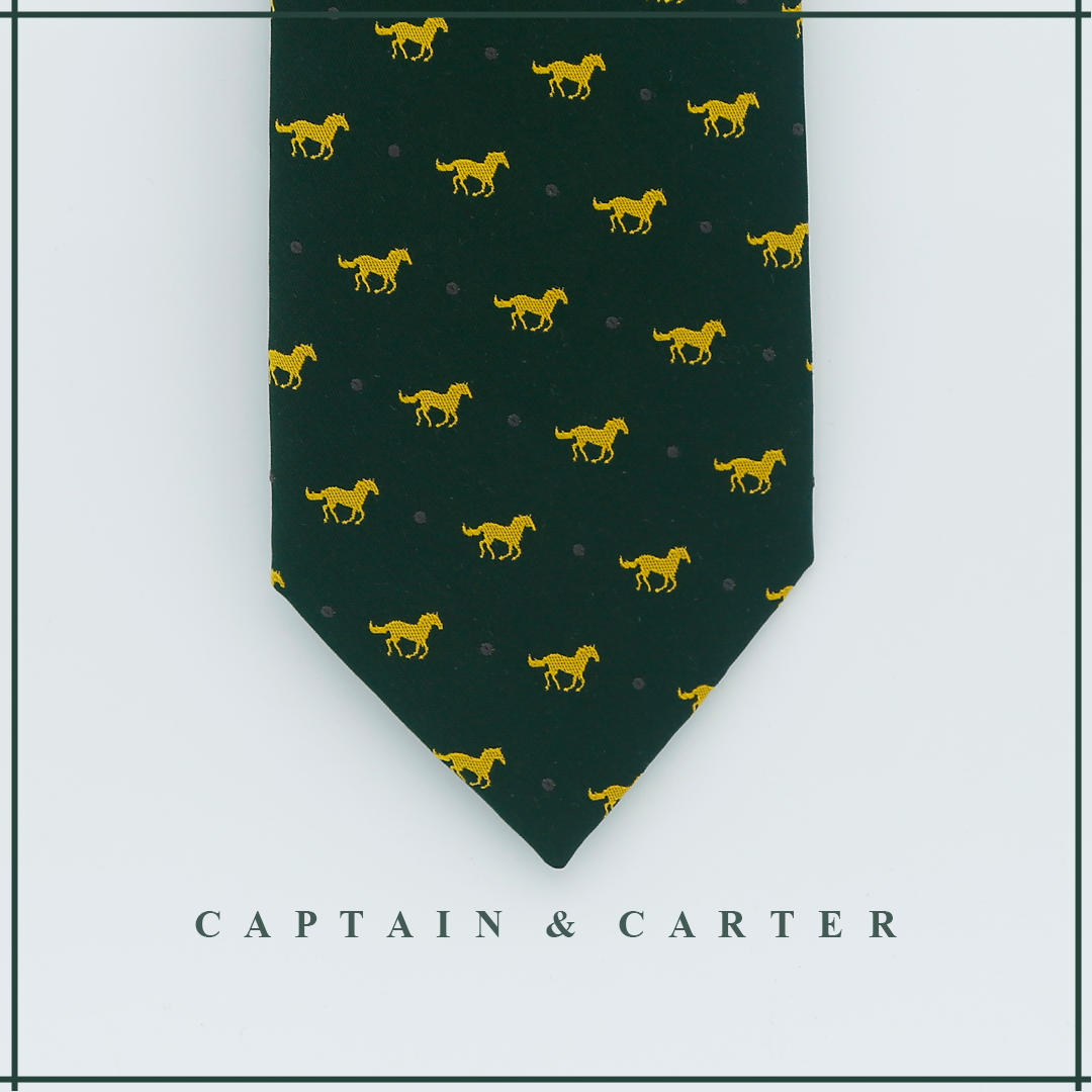 The Noble Gallopers Necktie | Signature Collection