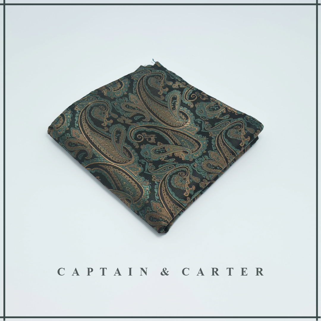 Ivory Monarch Pocket Square