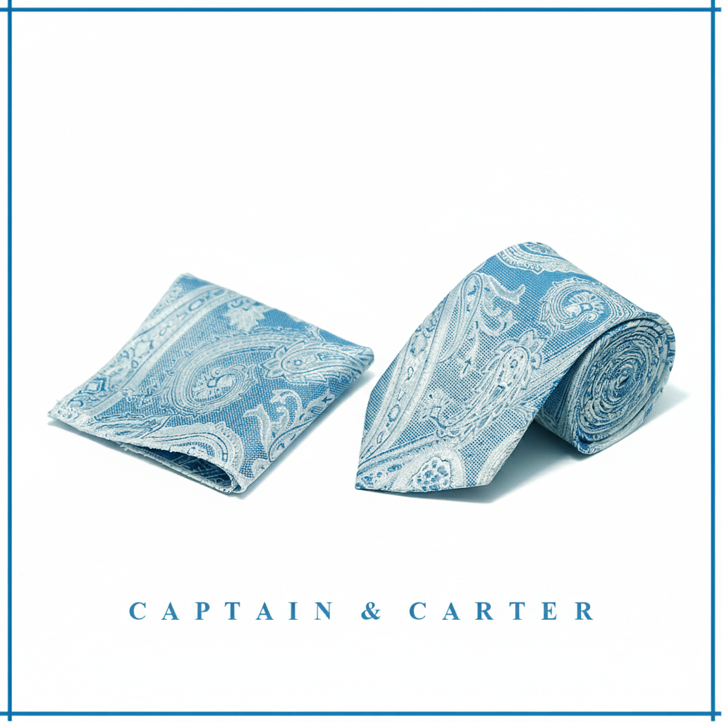 Azure Essence Necktie Set