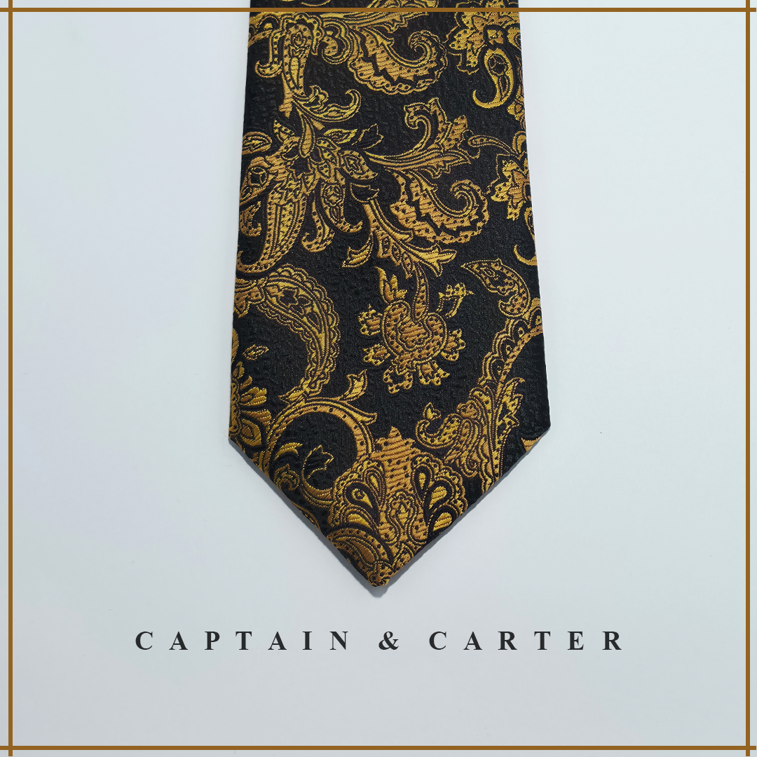 Black Crown Necktie
