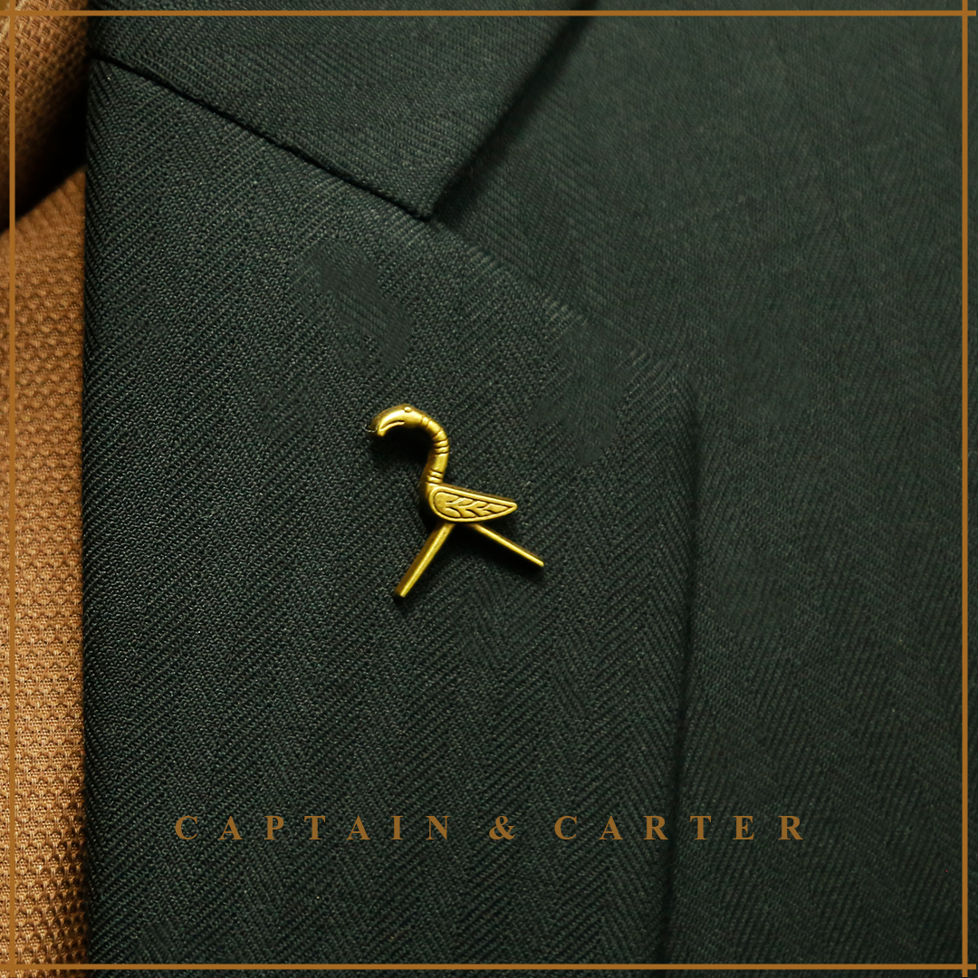 Sovereign Swan Lapel Pin
