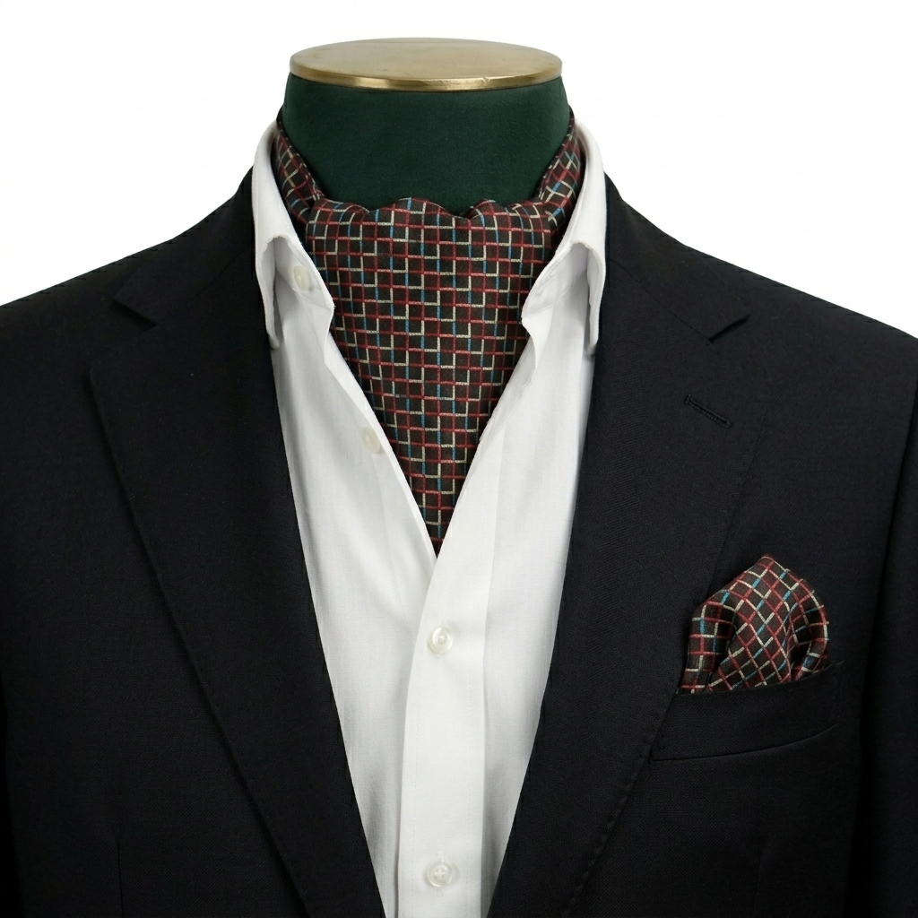 The Sovereign Cravat & Pocket Square Set