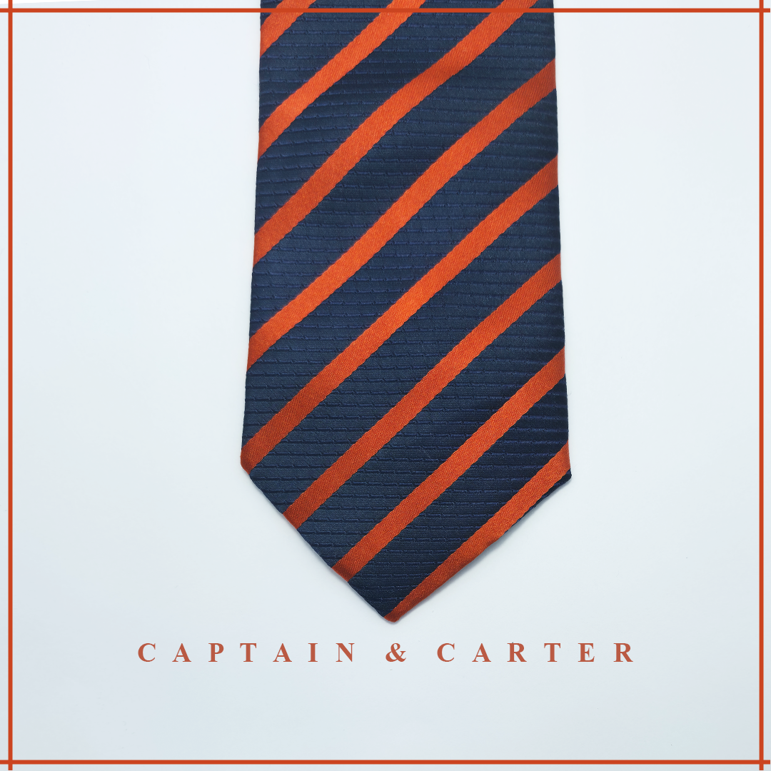 Navy Inferno Necktie Set