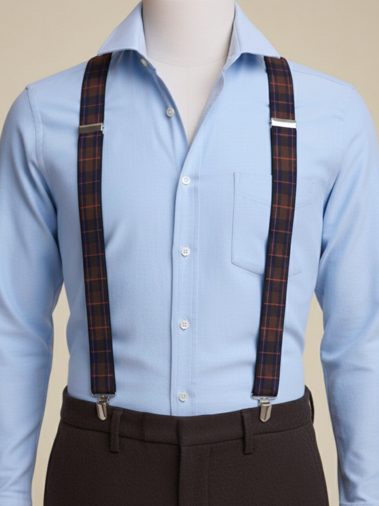 Classic Tartan Suspenders