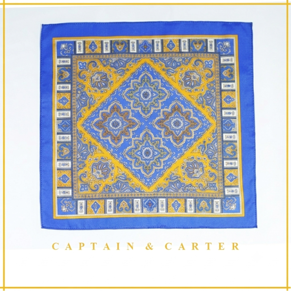 The Tuscan Silk Pocket Square