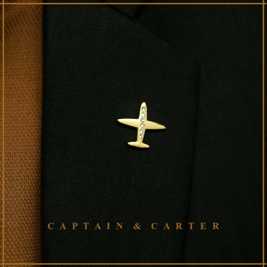 Gilded Arrow Gold Lapel Pin