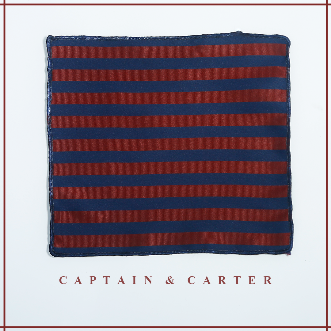 Sterling Garrison Pocket Square 