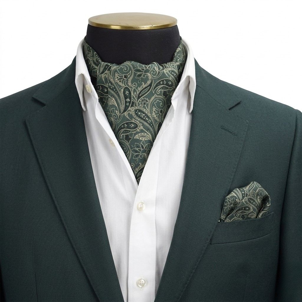Emerald Estate Cravat Set