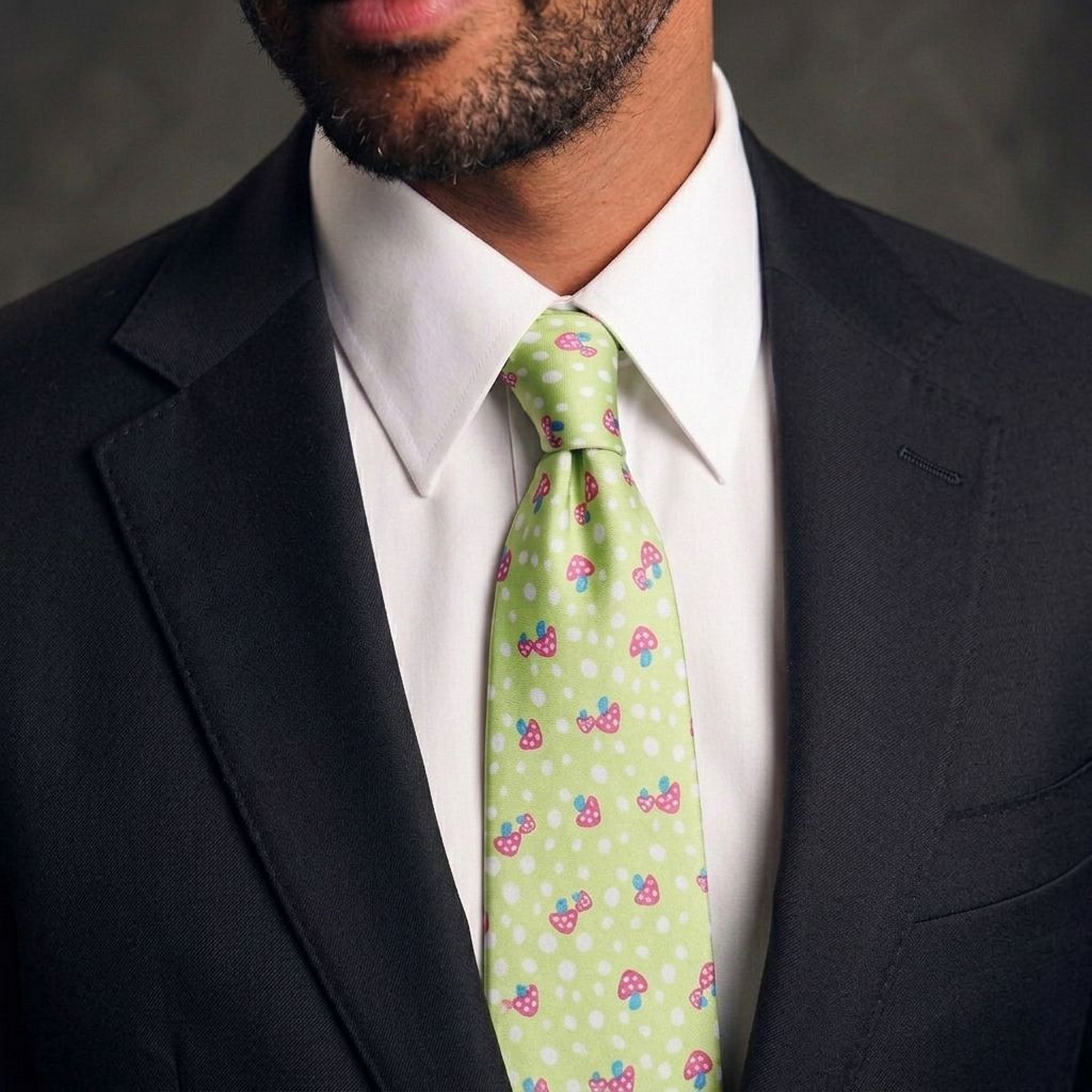 The Strawberry Fields Silk Tie