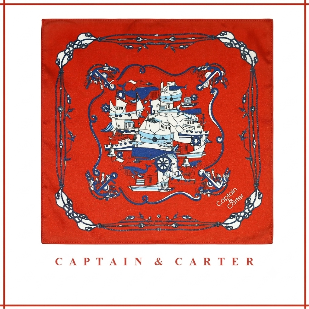 The Sailor’s Silk Pocket Square