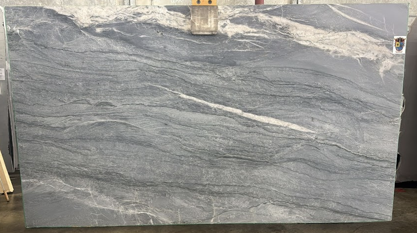 Polished Grey Marble Slab