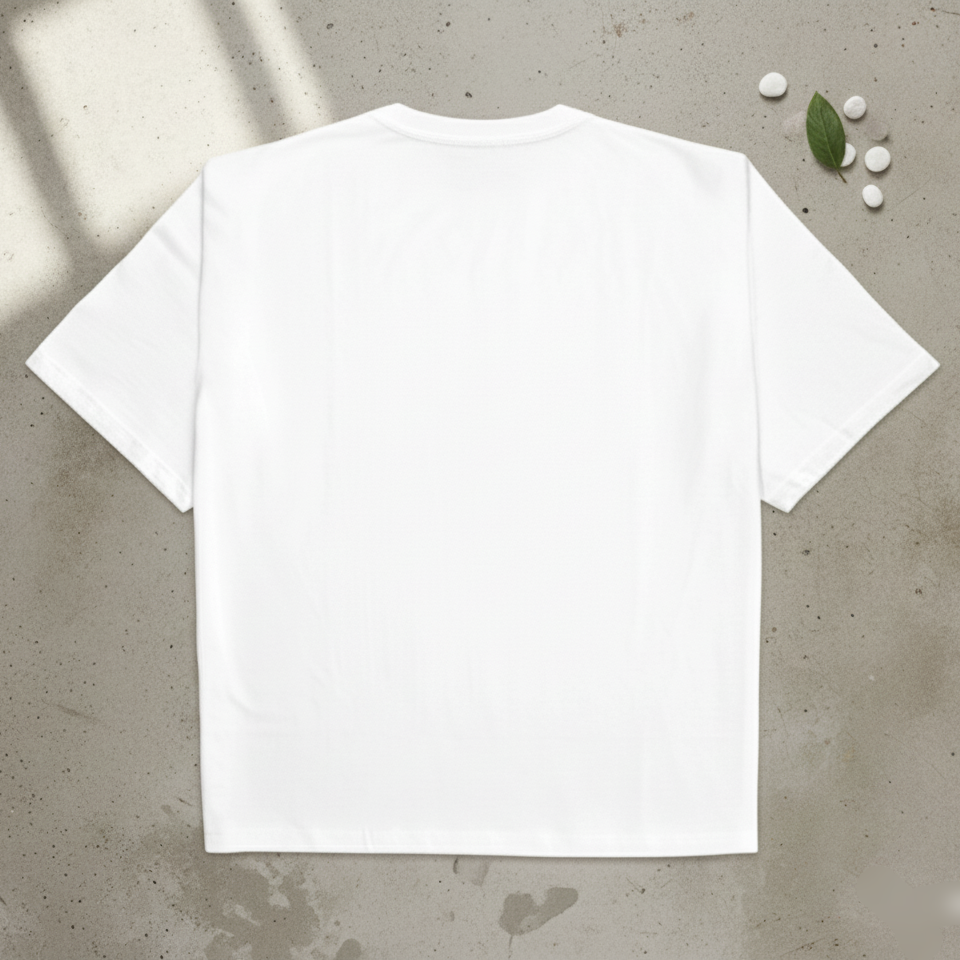 White Cat Graphic T-Shirt