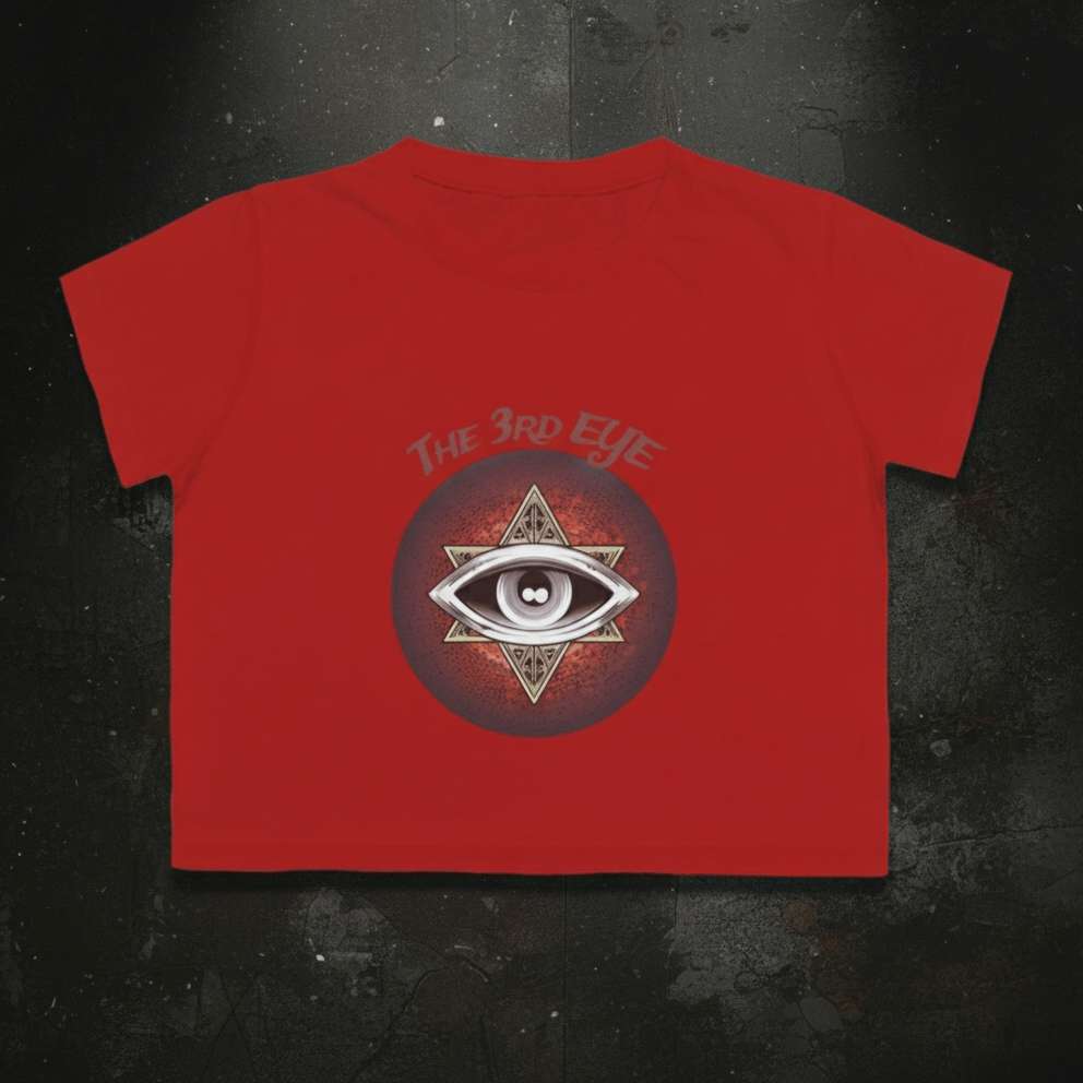 Third Eye Graphic Crop Top
