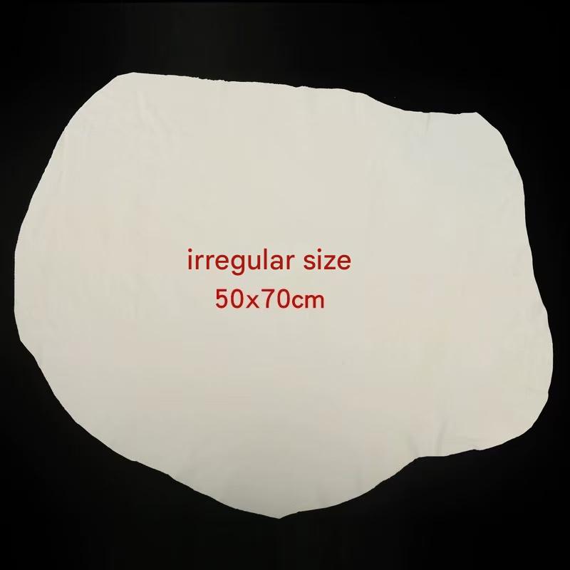 Irregular Shaped White Cloth