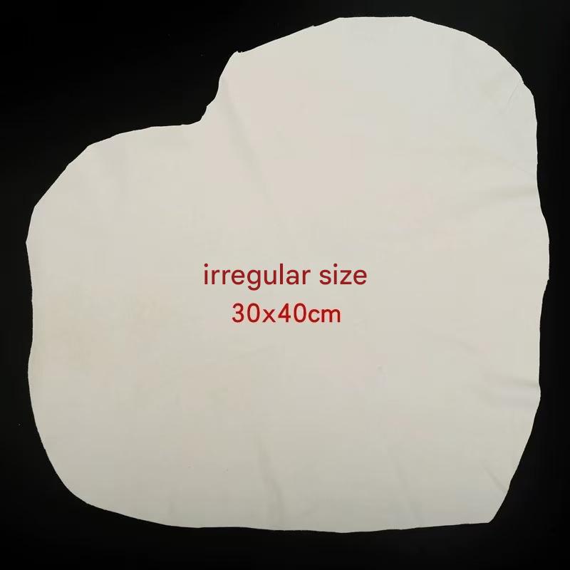 Irregular Shaped White Cloth