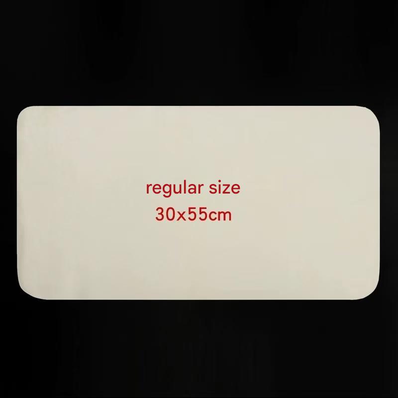 Rectangular leather towel