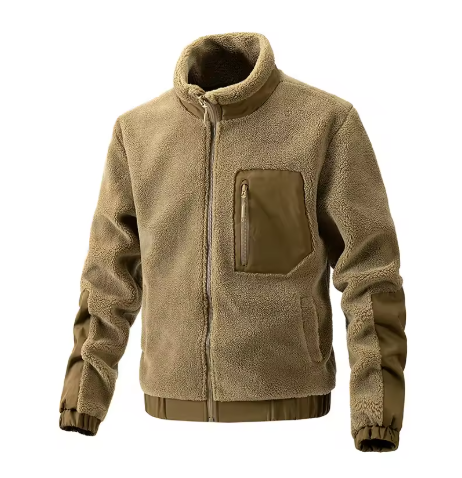 Men's Fleece Bomber Jacket