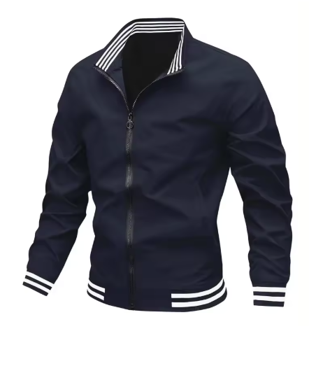Men's Navy Casual Jacket