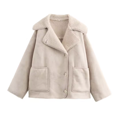 Women's Faux Shearling Jacket