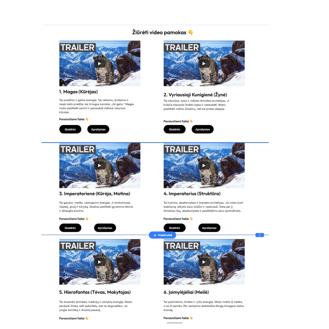 SUDERINAMUMO ANALIZĖS MOKYMAI