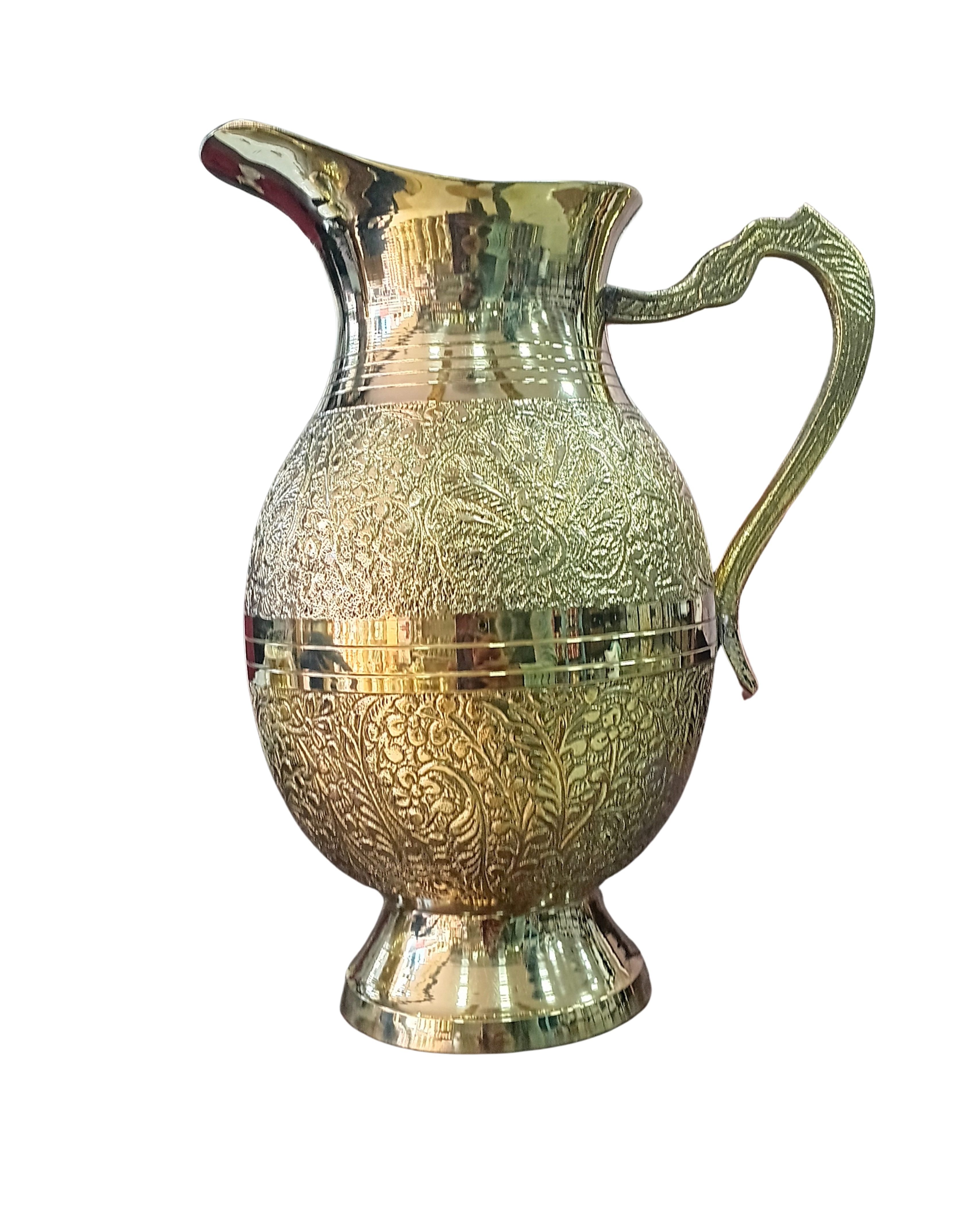 Pure Brass Drinking Water Jar (2kg)