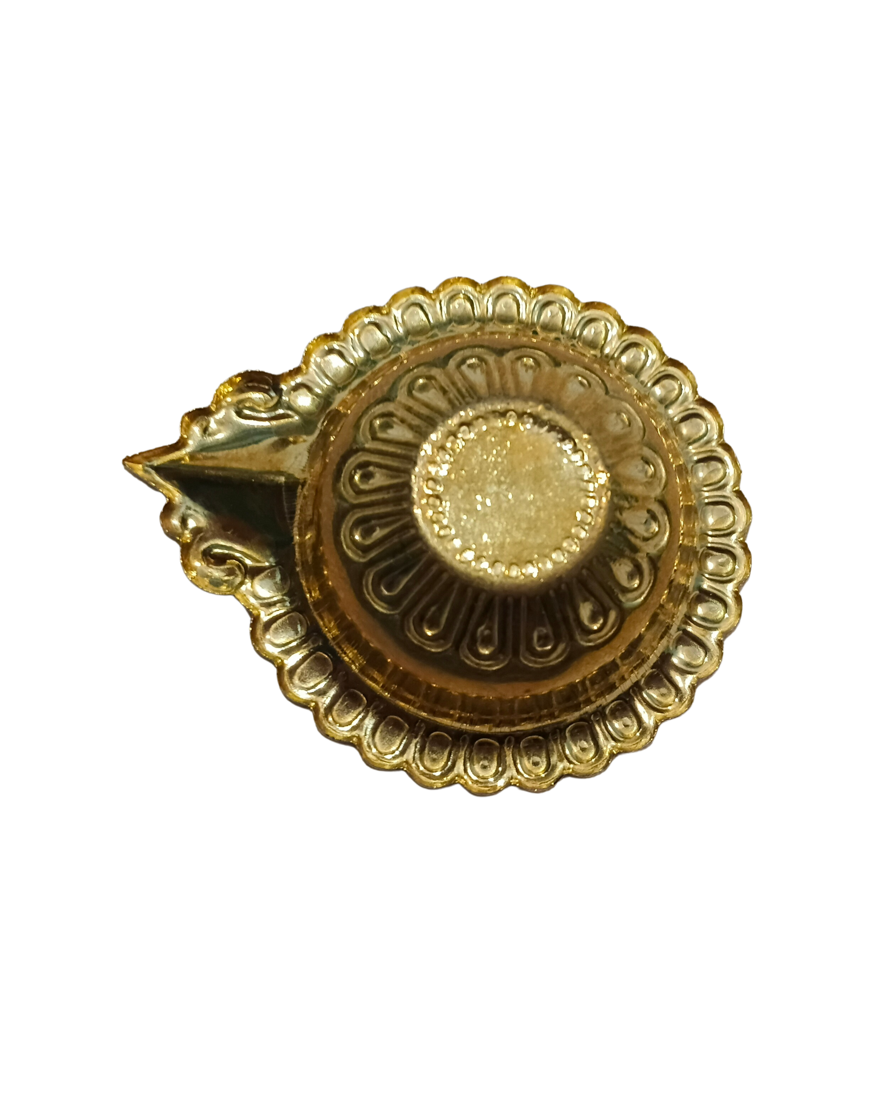 Pure Brass Small Pooja Oil Lamp for Home Temple