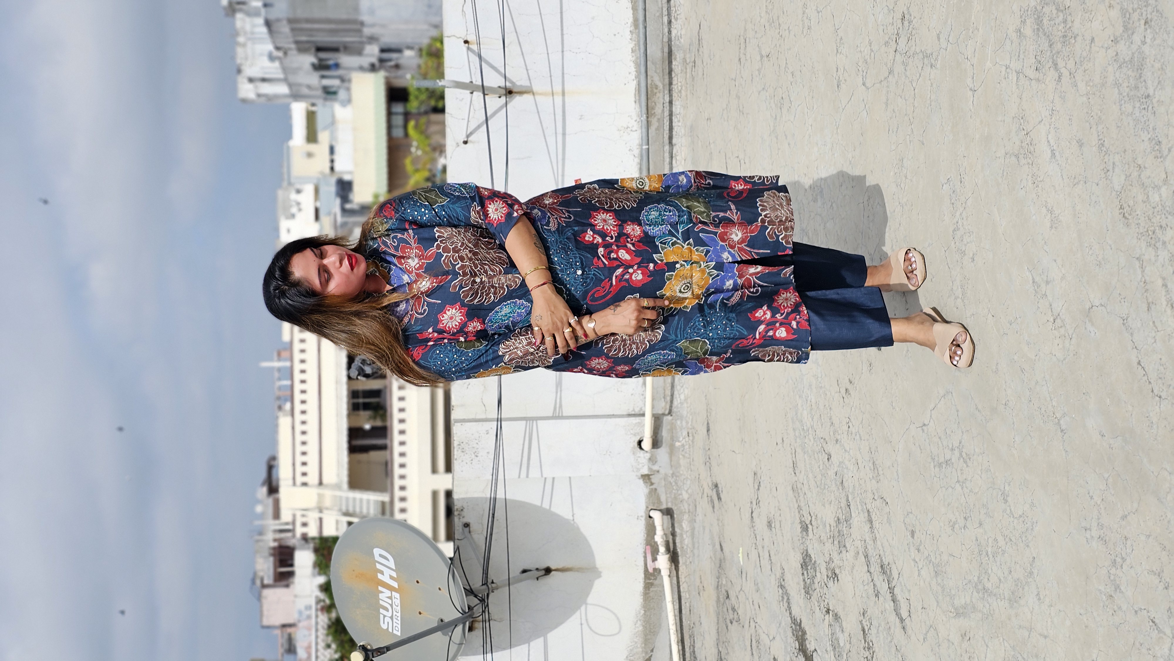 Floral Print Tunic