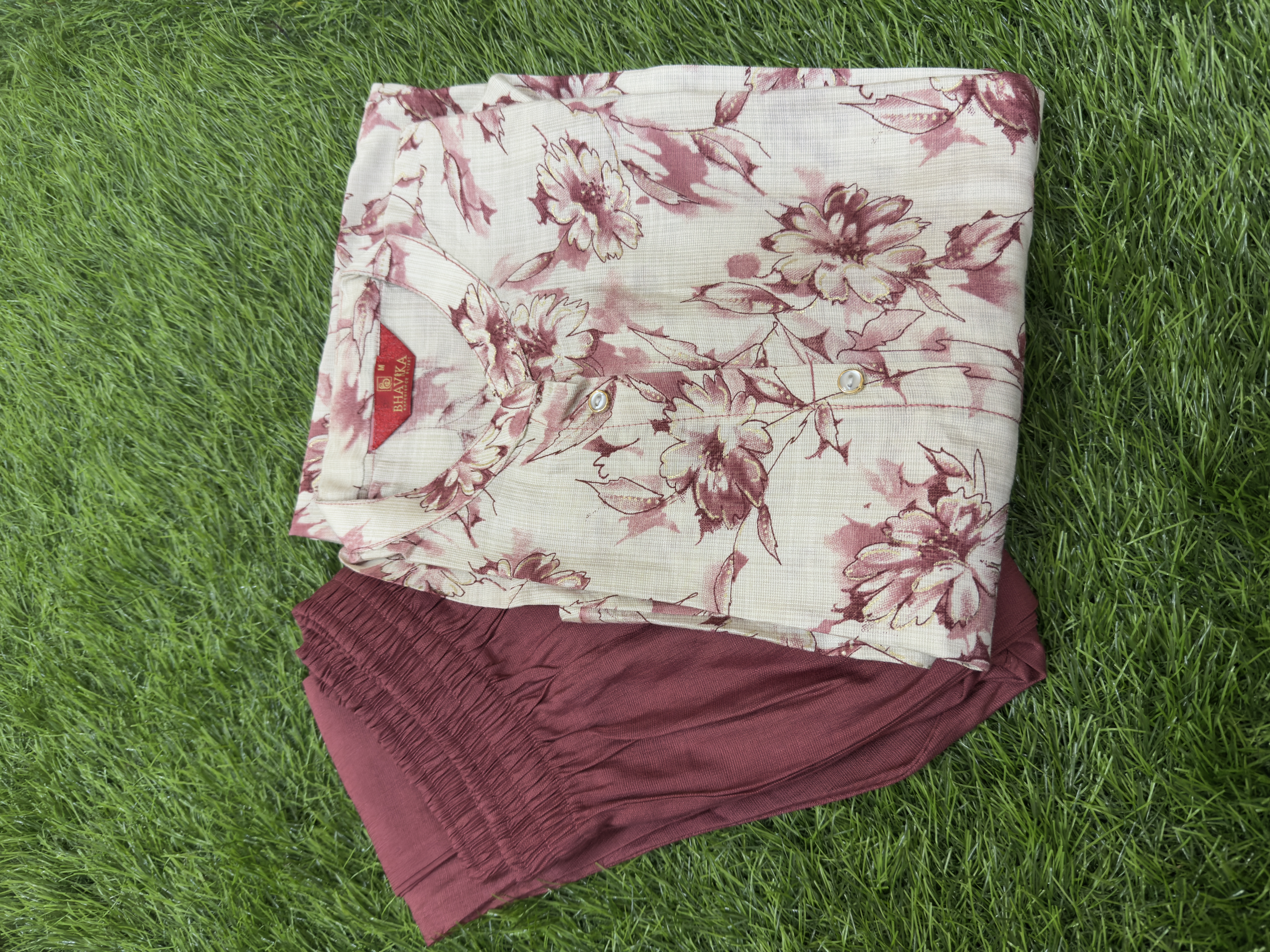 Floral Printed vertical co.ordset