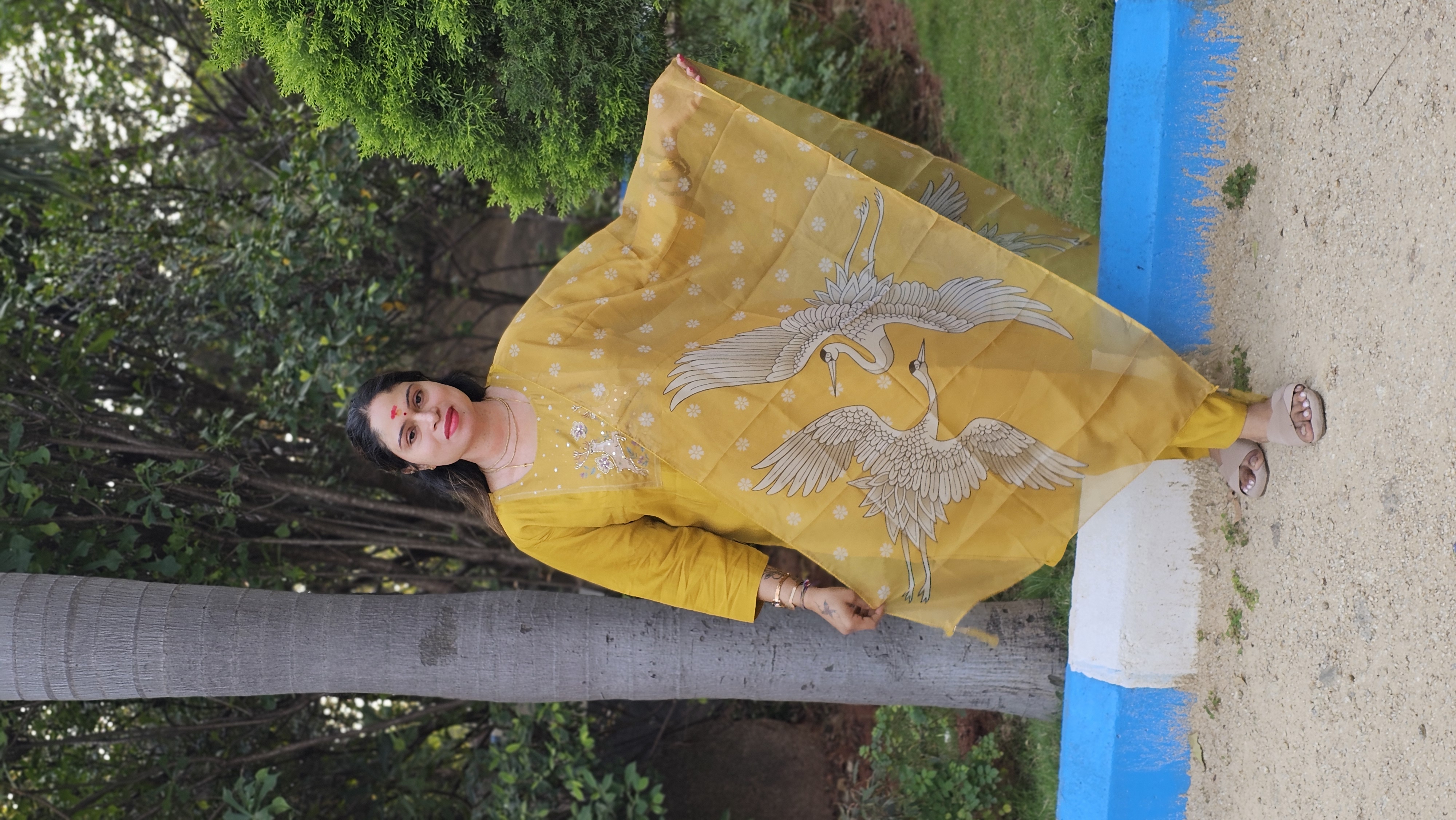 Yellow Designer Kurti