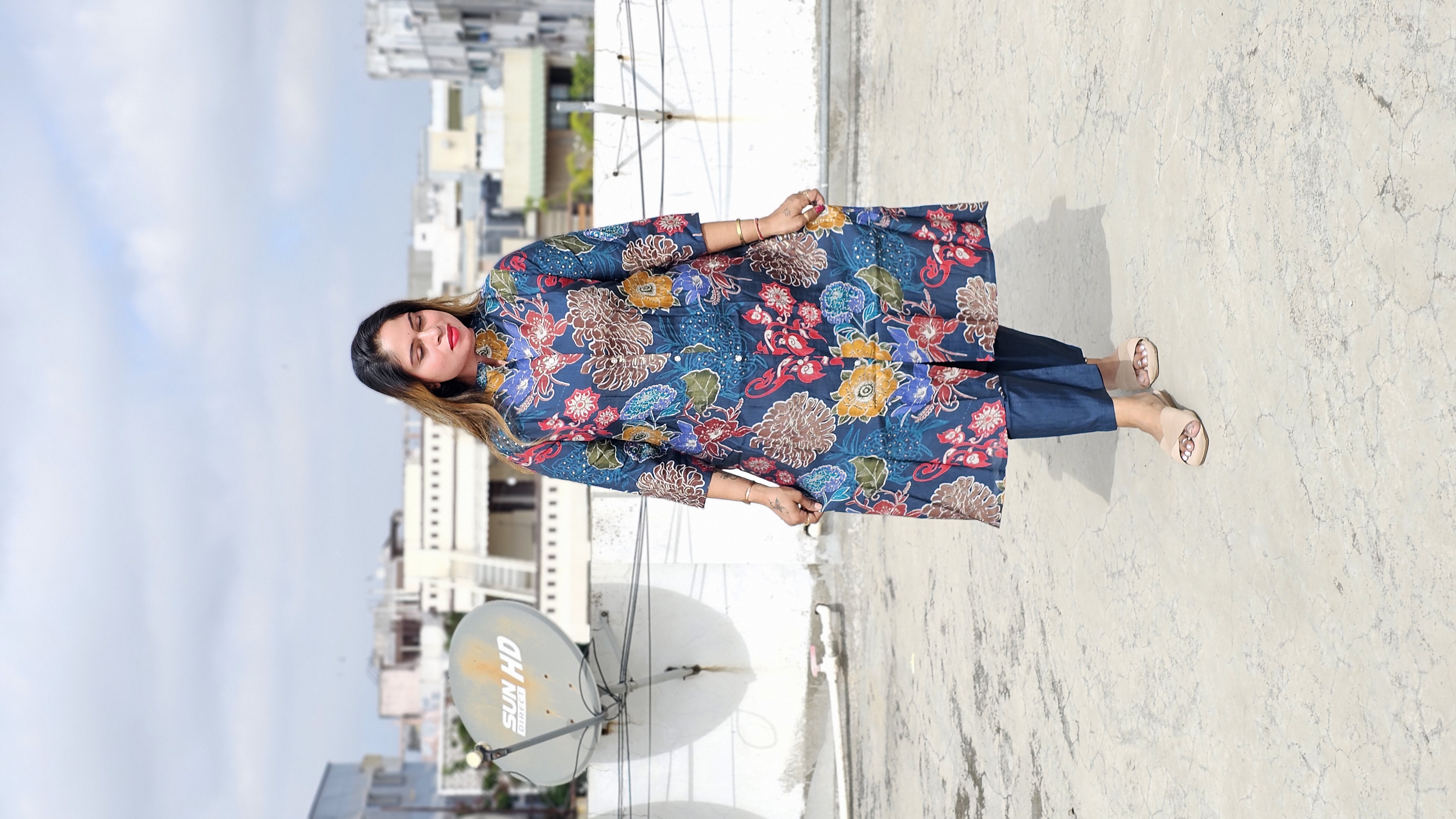 Floral Print Tunic