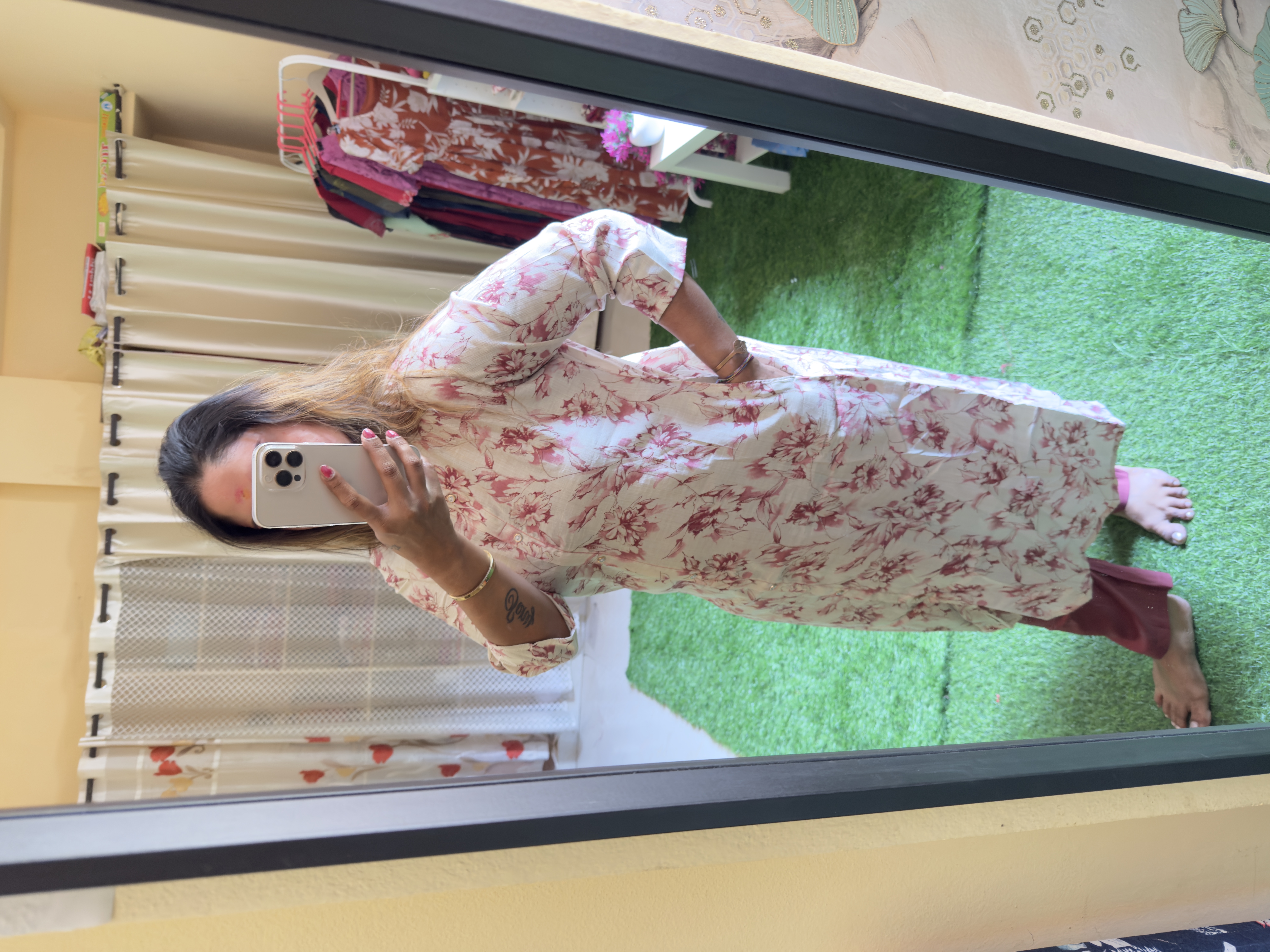 Floral Printed vertical co.ordset